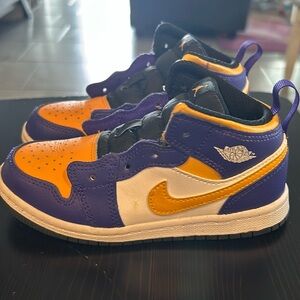 10 c Jordan 1 lakers / lsu